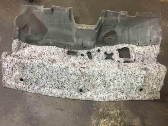 Шумоизоляция перегородки Citroen  C4 Grand Picasso 2014> б/у