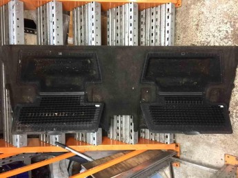 Напольное покрытие заднее Citroen  C4 Grand Picasso 2014> б/у