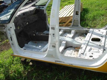 Порог с стойкой левый Citroen  C4 Grand Picasso 2014> б/у