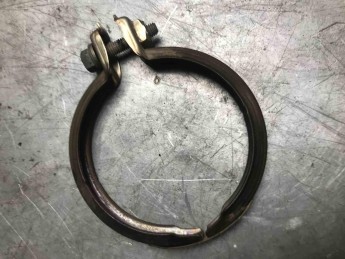 Хомут глушителя BMW  X4 G02 2018> б/у