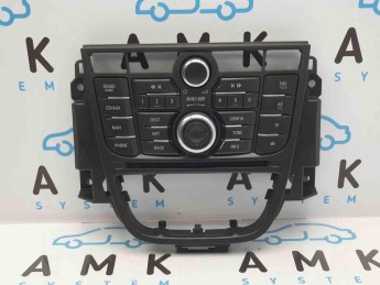 Блок магнитолы  Opel  Astra J 2010> б/у