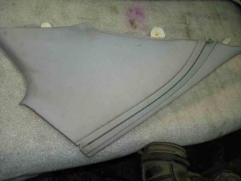 Обшивка стойки задняя левая верхняя Kia  Quoris 2012> б/у