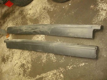 Накладка на порог (наружняя) Land Rover  Range Rover Sport 2013> б/у