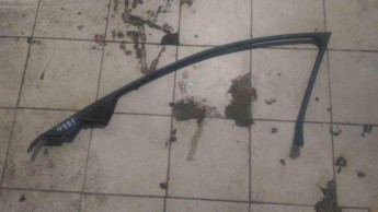 Накладка на переднюю правую дверь Kia  Quoris 2012> б/у